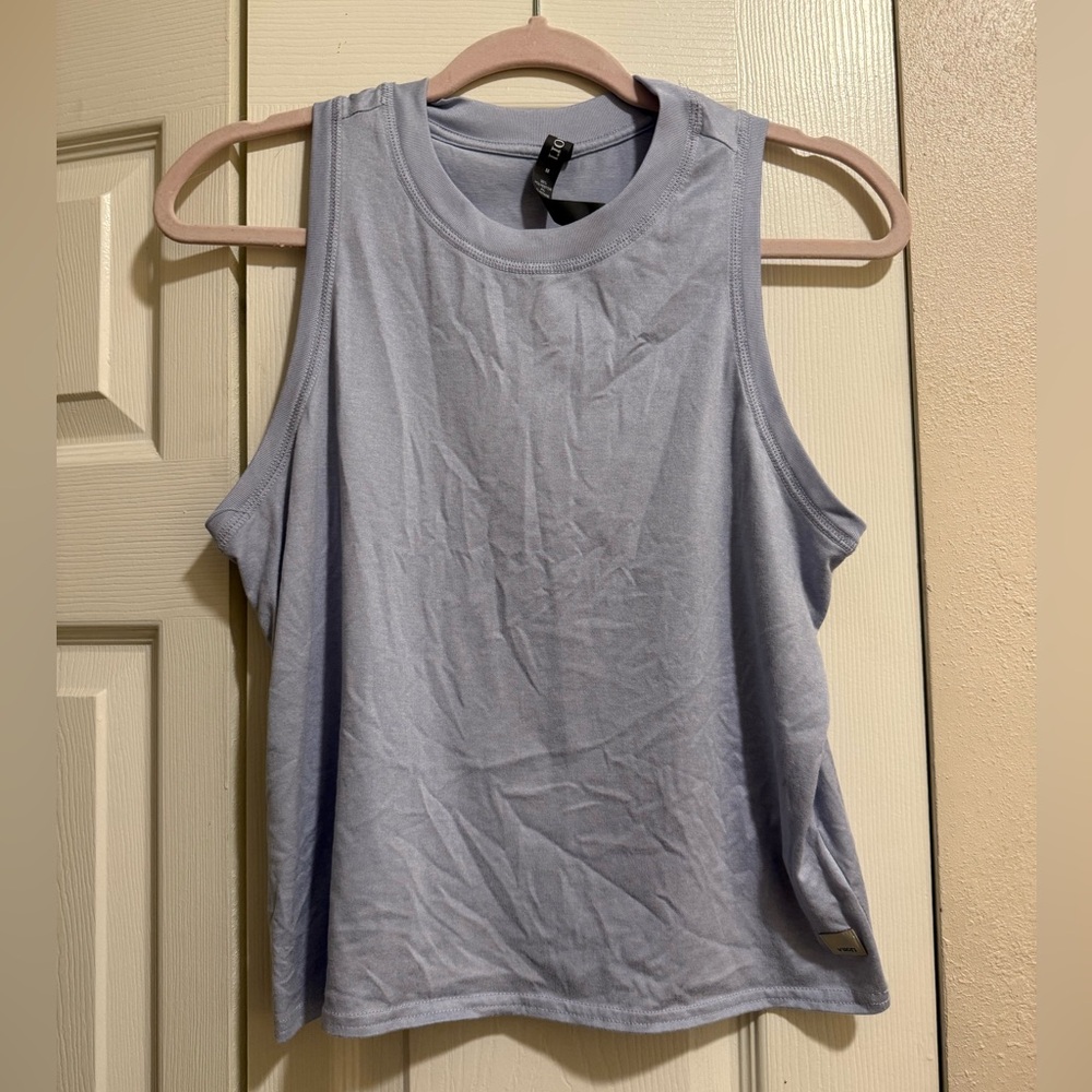 Vuori Light Blue Muscle Tee